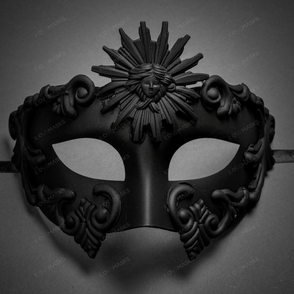 Warrior Roman Greek Sun Venetian Masquerade Mask